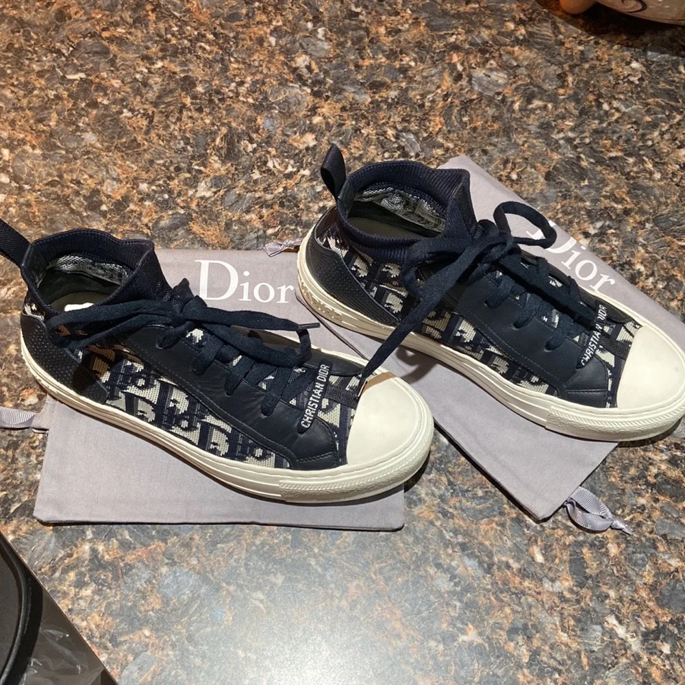 CHRISTIAN DlOR J’ADIOR SNEAKERS - Picture 2 of 12